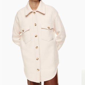 Wilfred Shirt Jacket Off-White Aritzia size XL